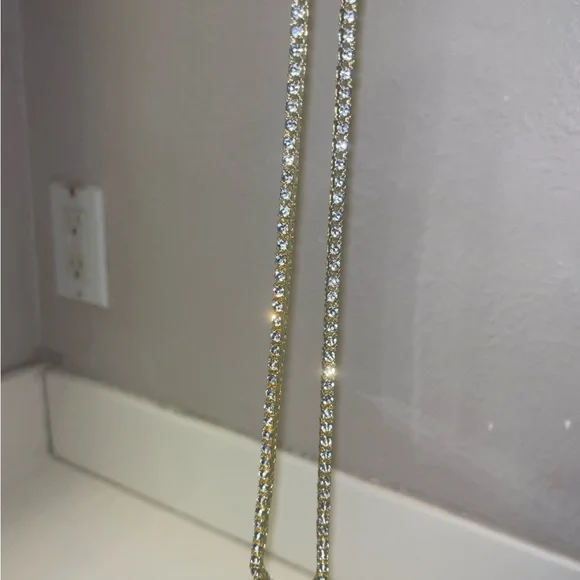 “Daniel’s”gold Tennis chain Necklace 18 inch length